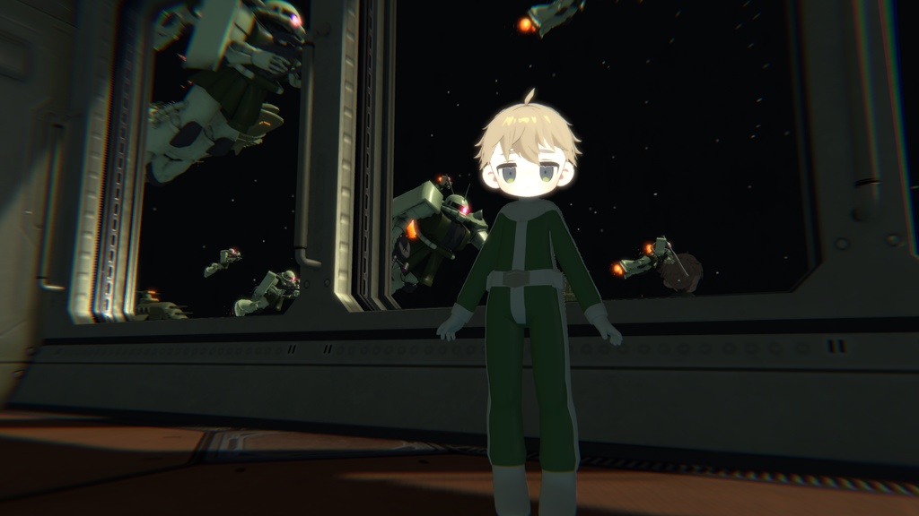 ジオン一般兵のような服