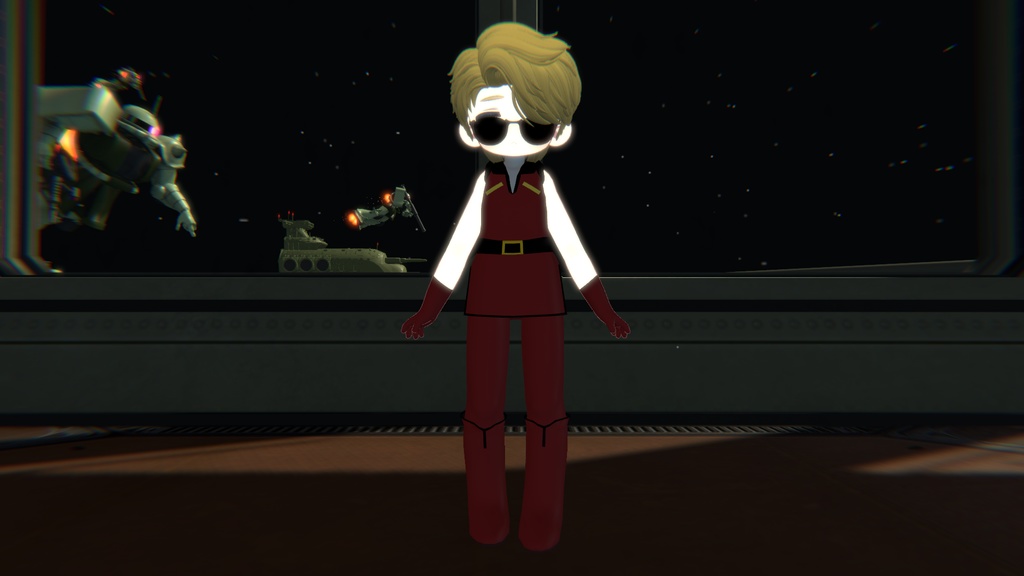 某ノースリーブの服