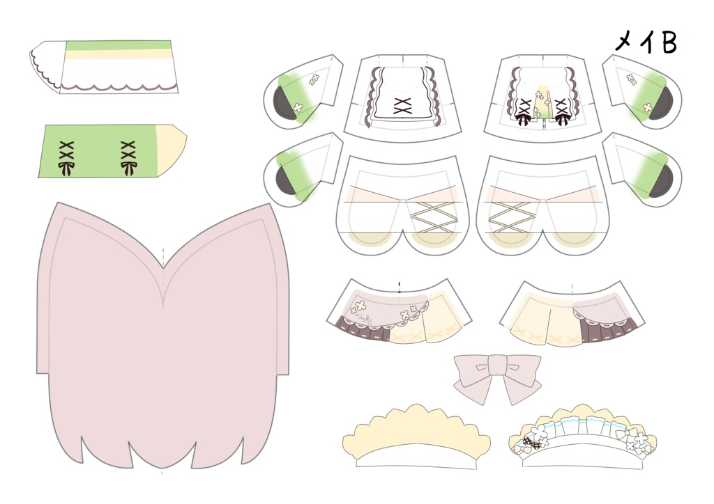 非公式ぬい布【月紡めい】