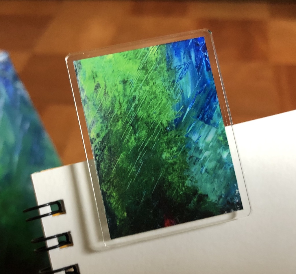 雨林 - アクリルバッジ