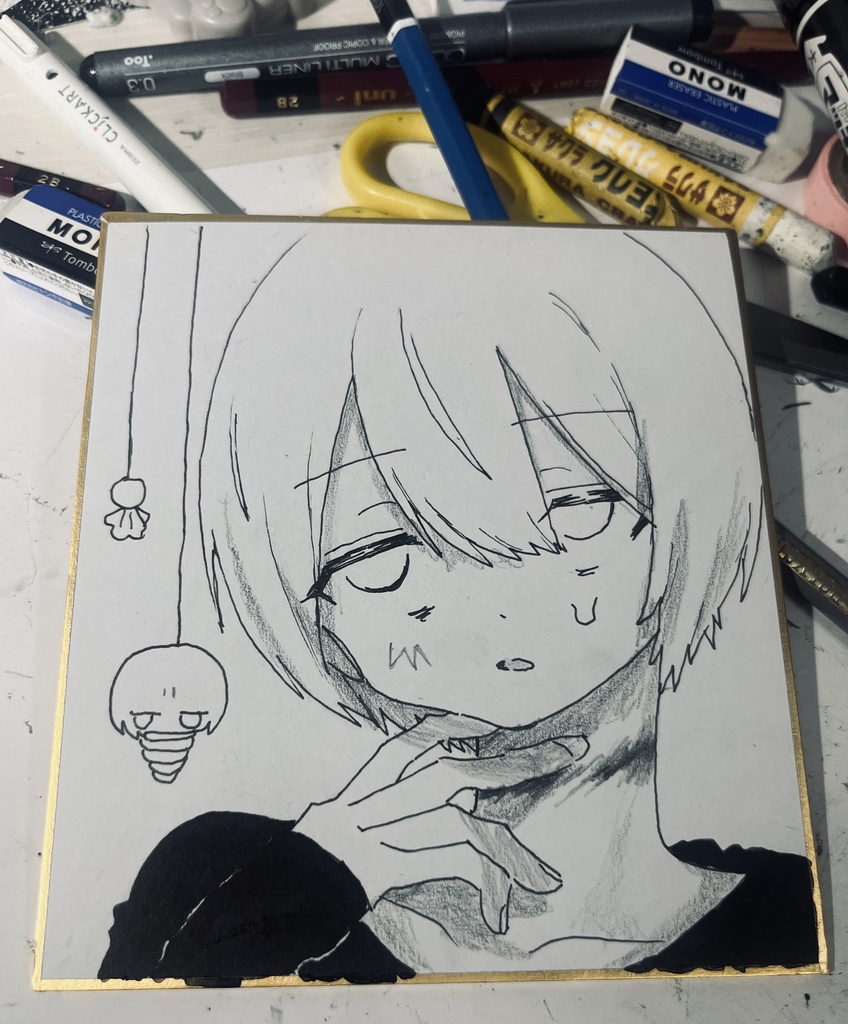 ミニ色紙
