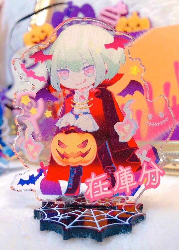 【プロメア】ハロウイン・リオ・蜘蛛の巣アクリルスタンド