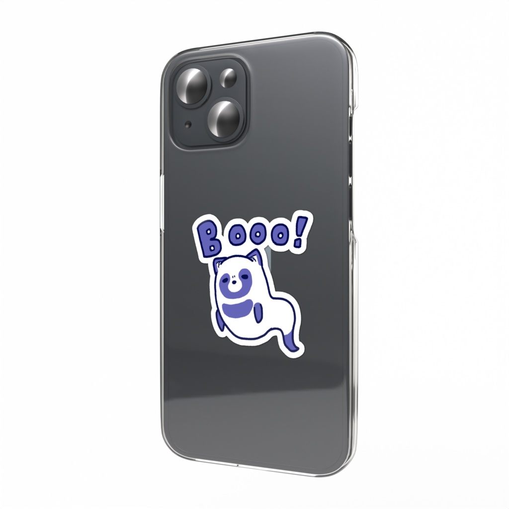 おばけたぬきステッカー