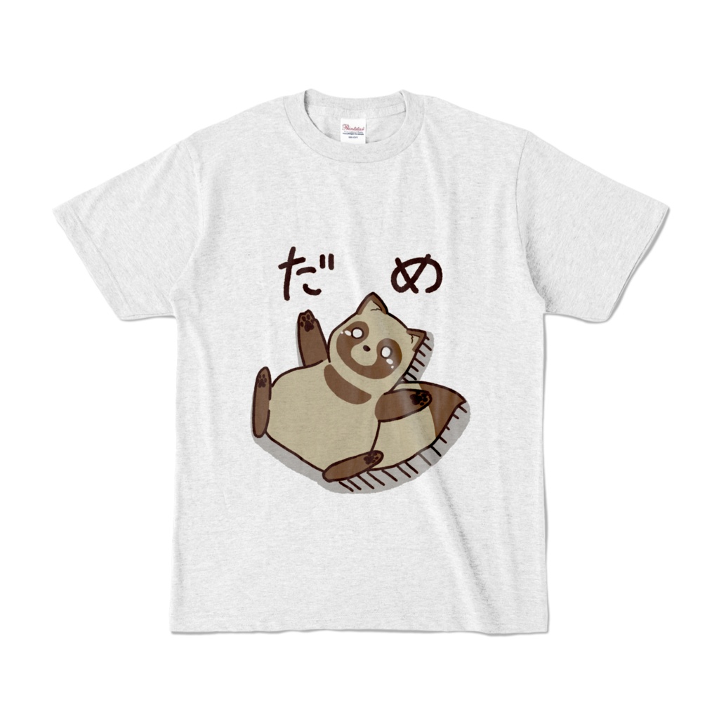 だめなたぬきTシャツ