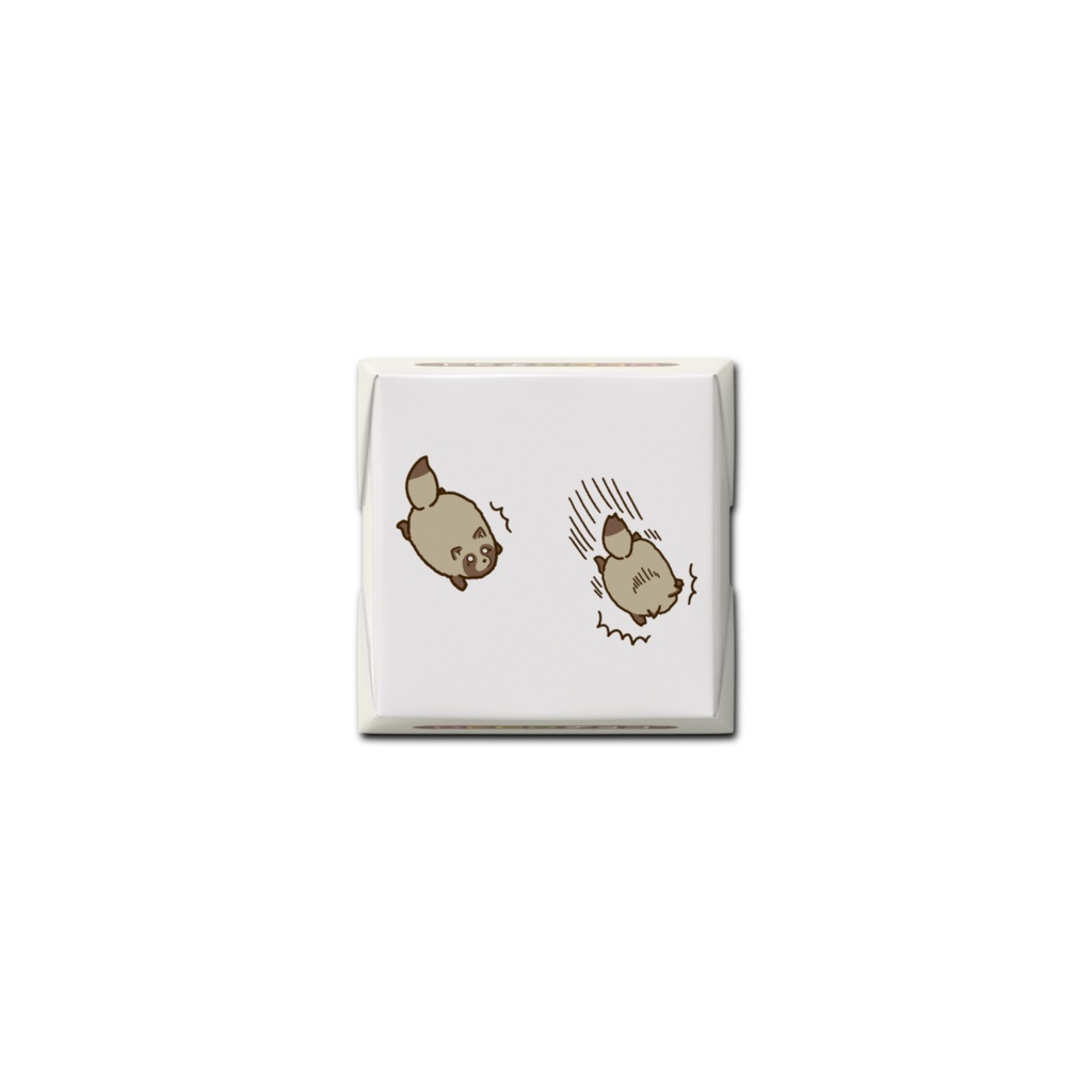 ゆるいたぬきのチョコレート