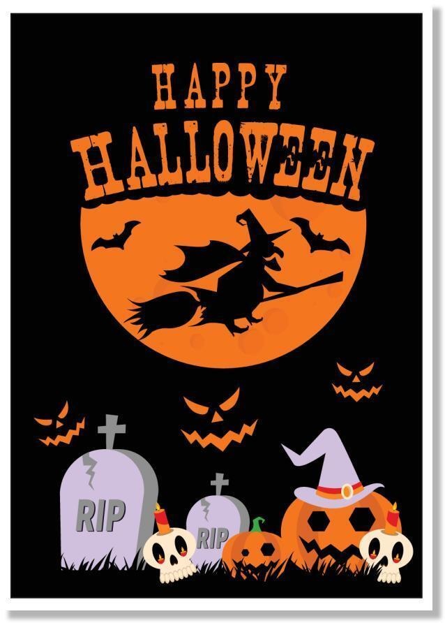 Halloween Postcards for Your Happy Holiday!