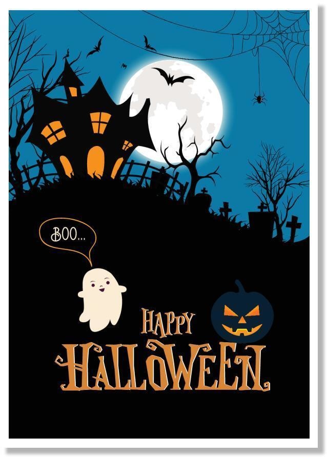 Halloween Postcards for Your Happy Holiday!