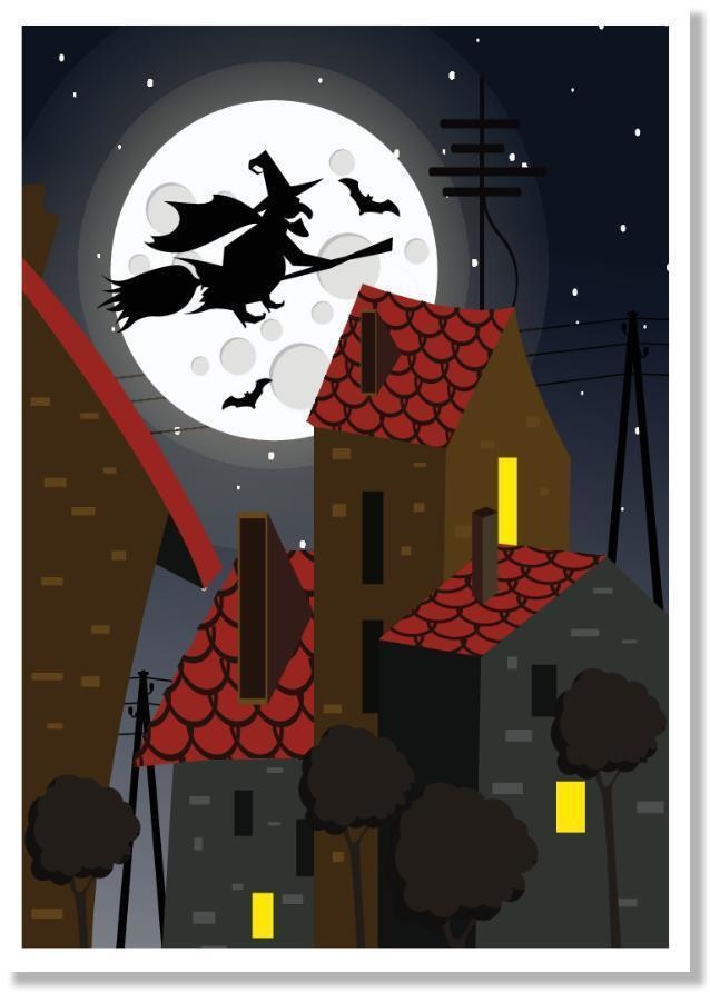 Halloween Postcards for Your Happy Holiday!