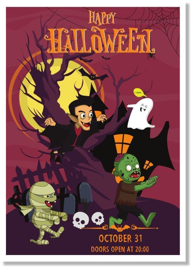 Halloween Postcards for Your Happy Holiday!