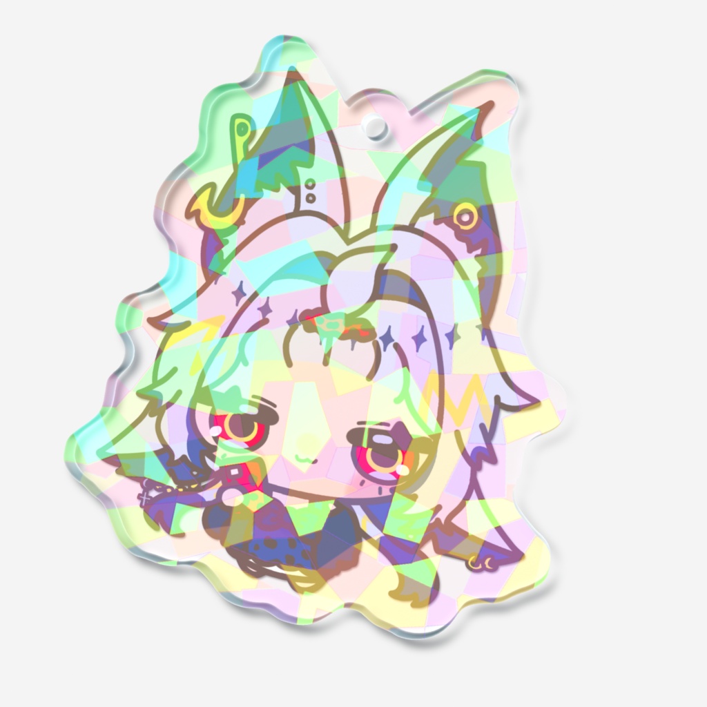 まめギャル霧爾ちゃん アクキー