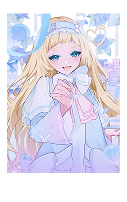 単品チェキ風カード/お誕生日version【クロシェット・クロレ・ドゥードゥー】