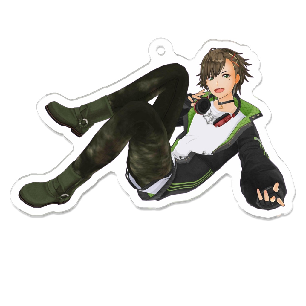 百々谷かるちの初アクキー