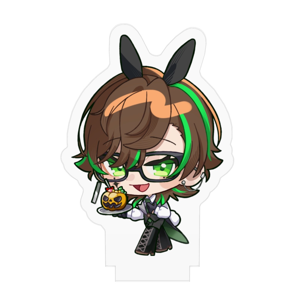 【ハロウィンSD】バニーボーイアクリルフィギュア【百々谷かるち】