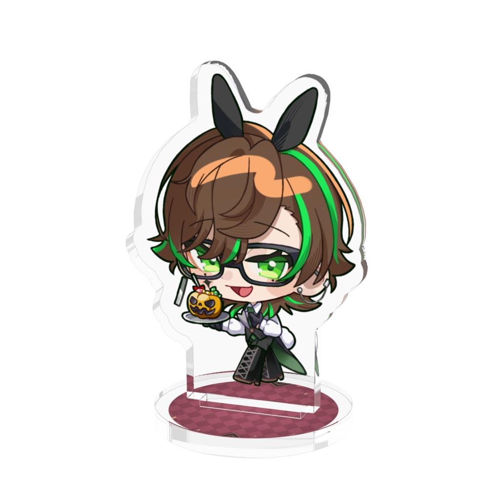 【ハロウィンSD】バニーボーイアクリルフィギュア【百々谷かるち】
