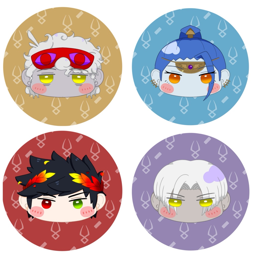 もっちり缶バッチ