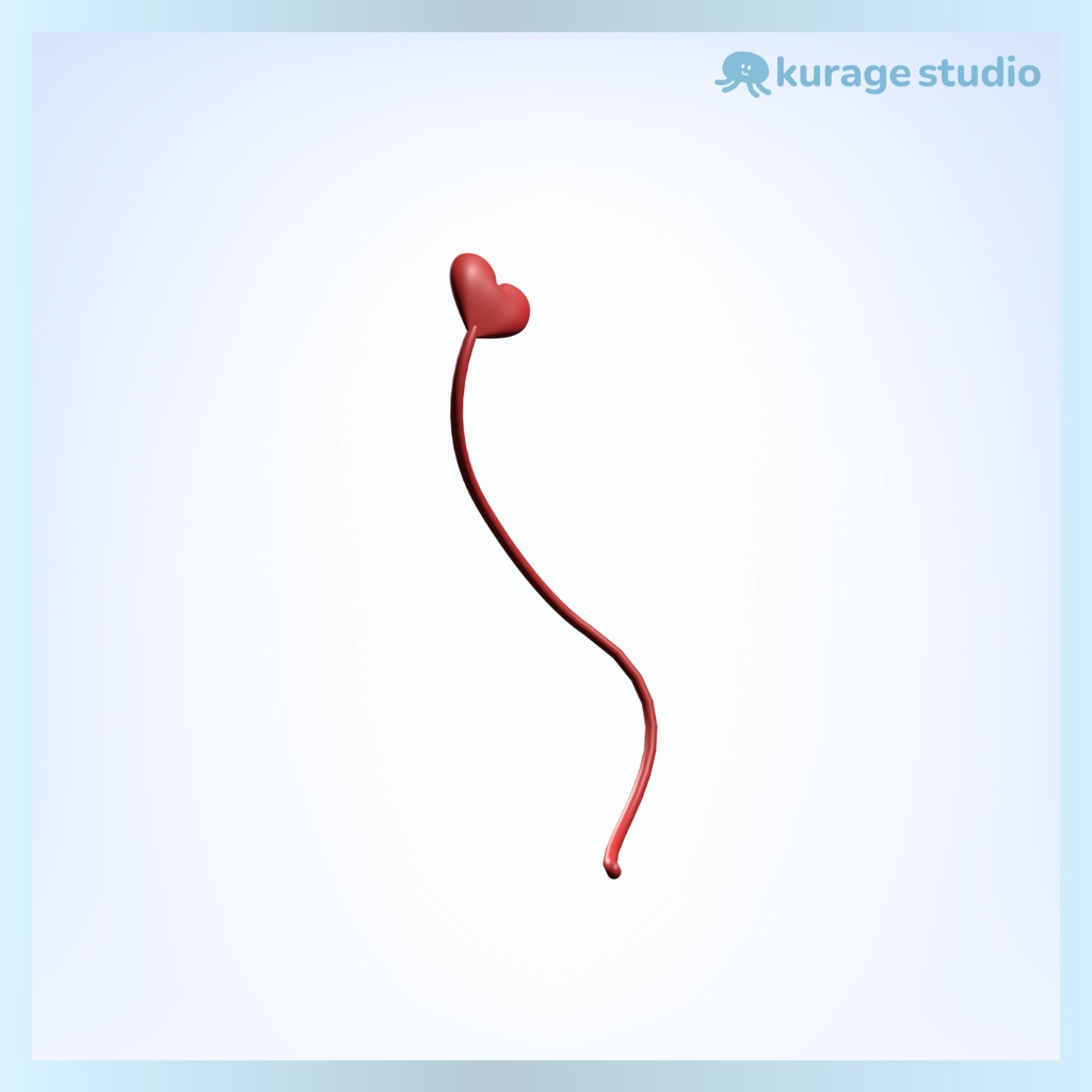 【3D小物】デビルセット【3DVTuber/VRchat向け】