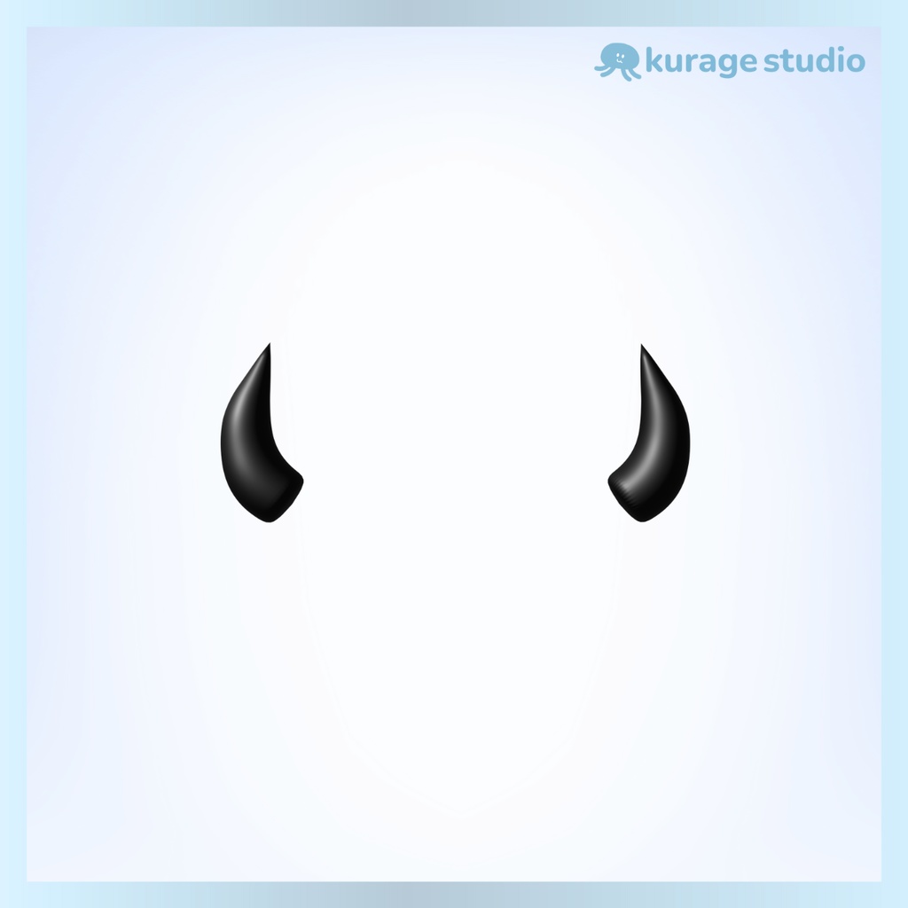 【3D小物】デビルセット【3DVTuber/VRchat向け】