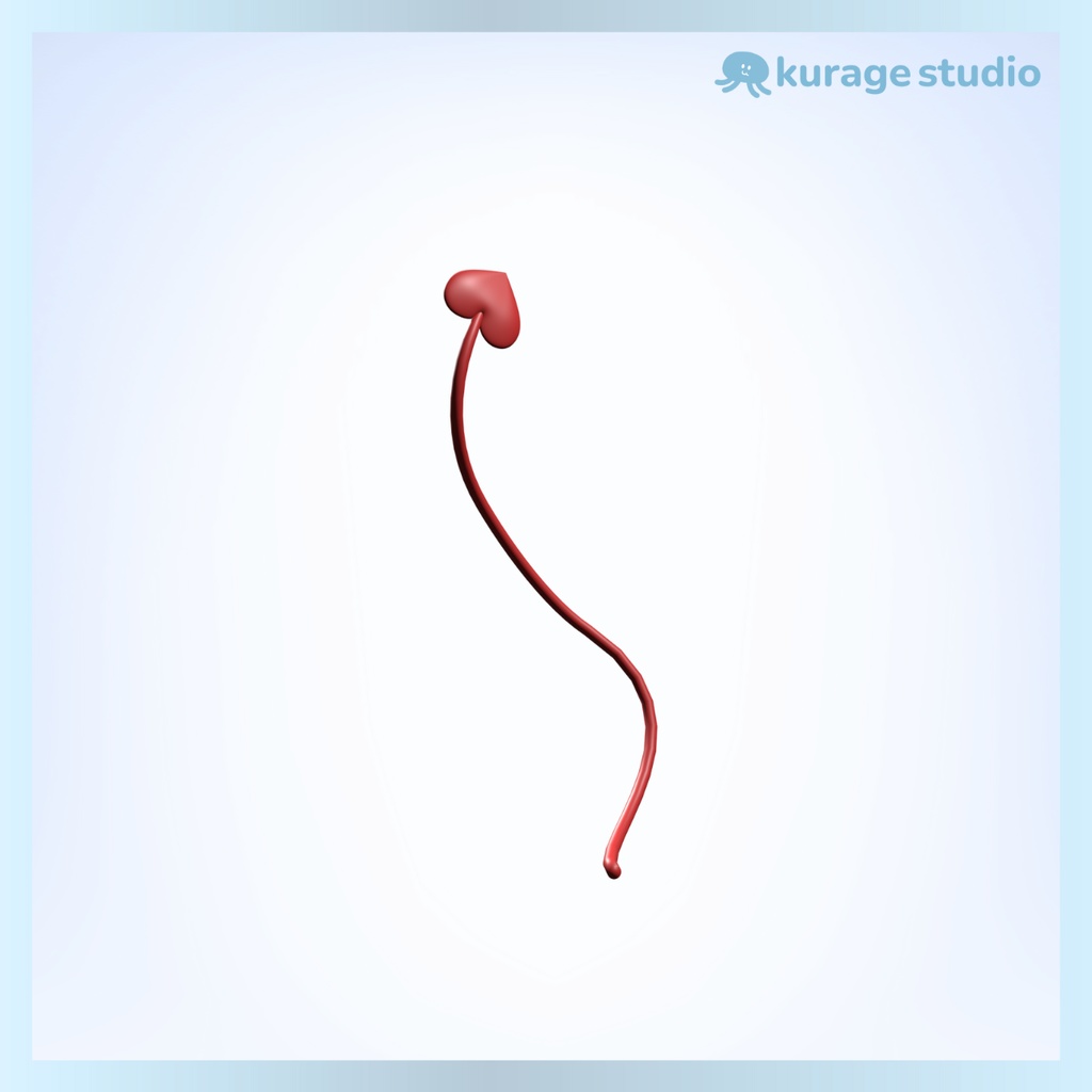 【3D小物】デビルセット【3DVTuber/VRchat向け】