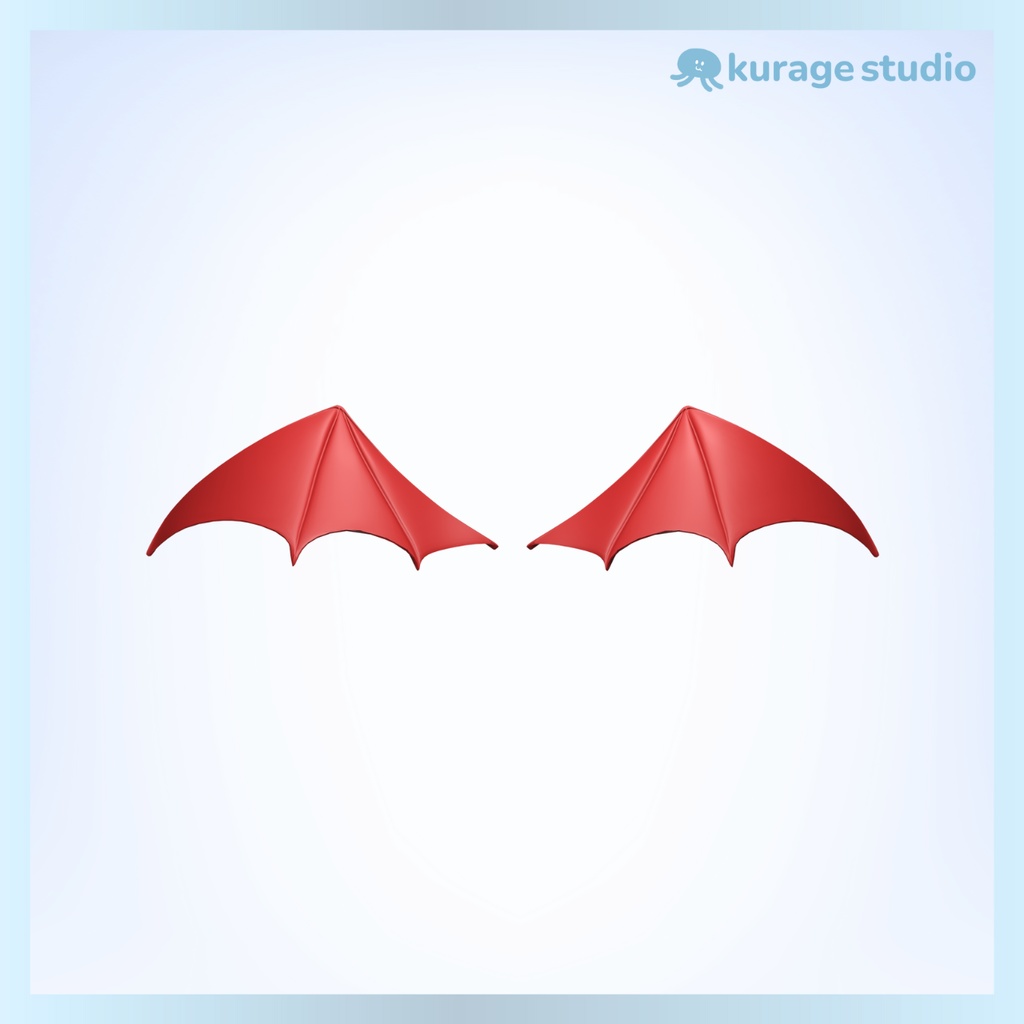 【3D小物】デビルセット【3DVTuber/VRchat向け】