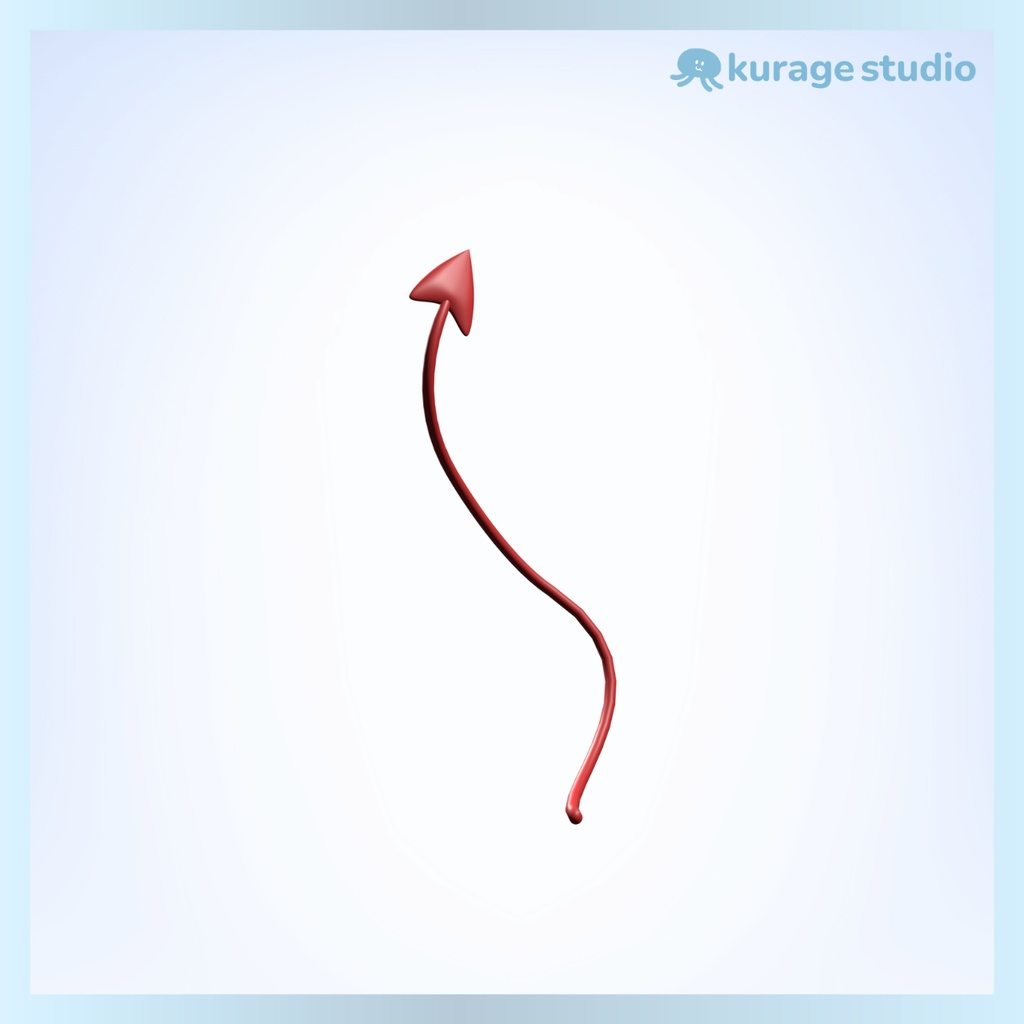 【3D小物】デビルセット【3DVTuber/VRchat向け】