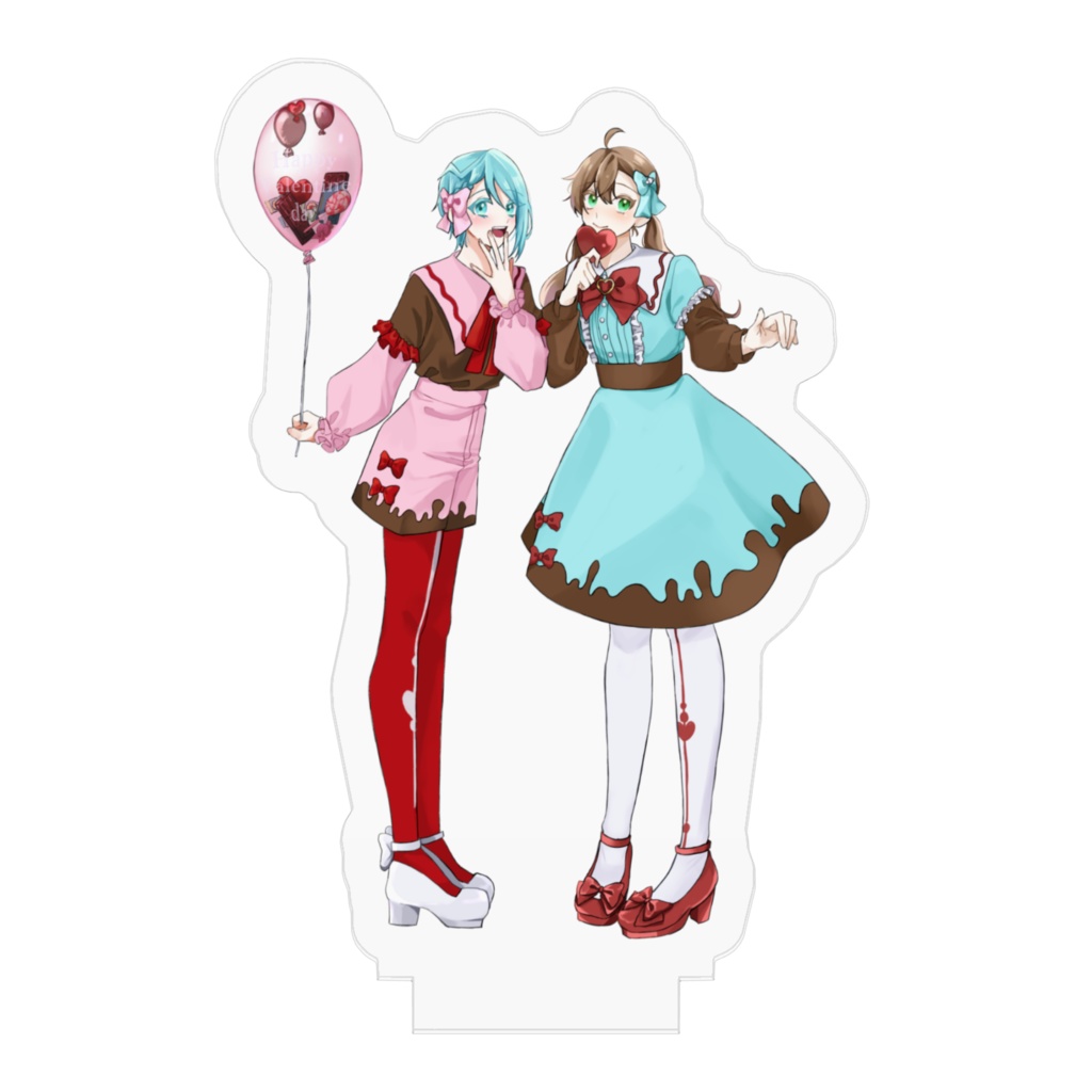 バレンタイングッズ-アクリルスタンド