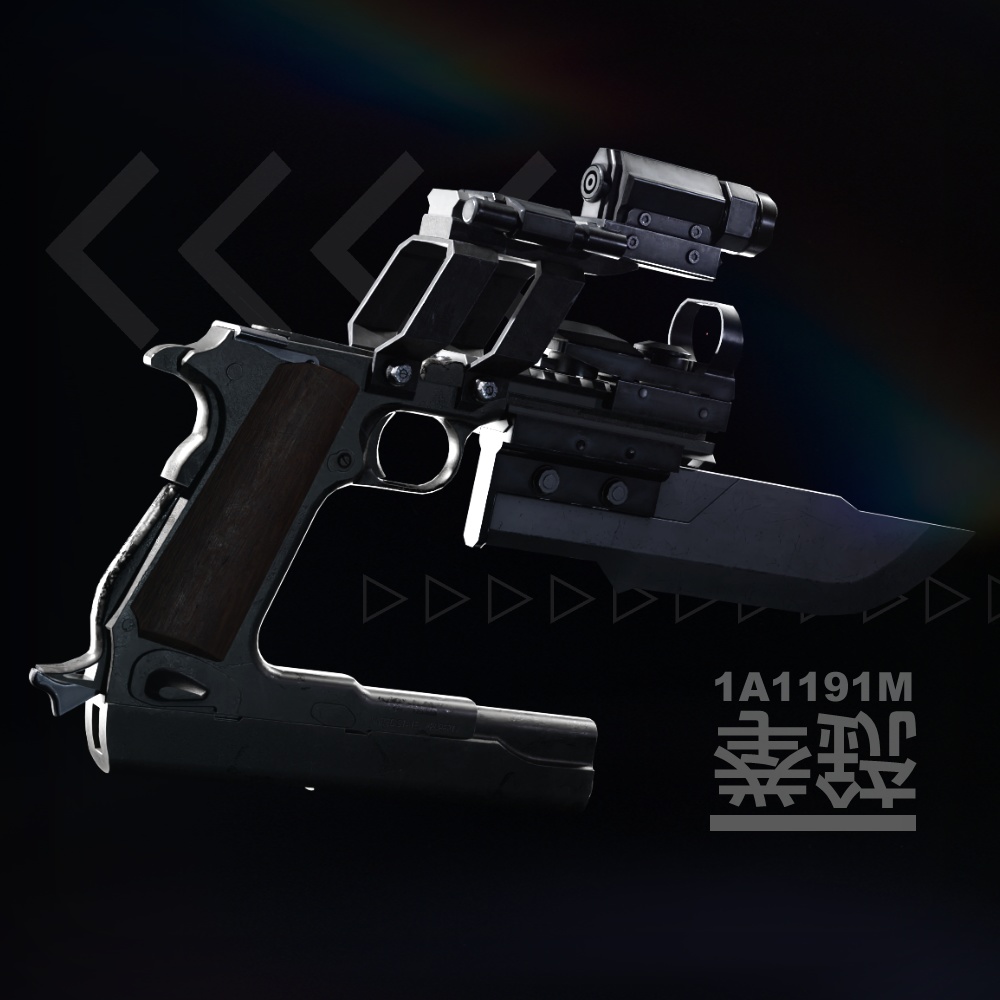 lotsip 拳銃 (3Dもでる)