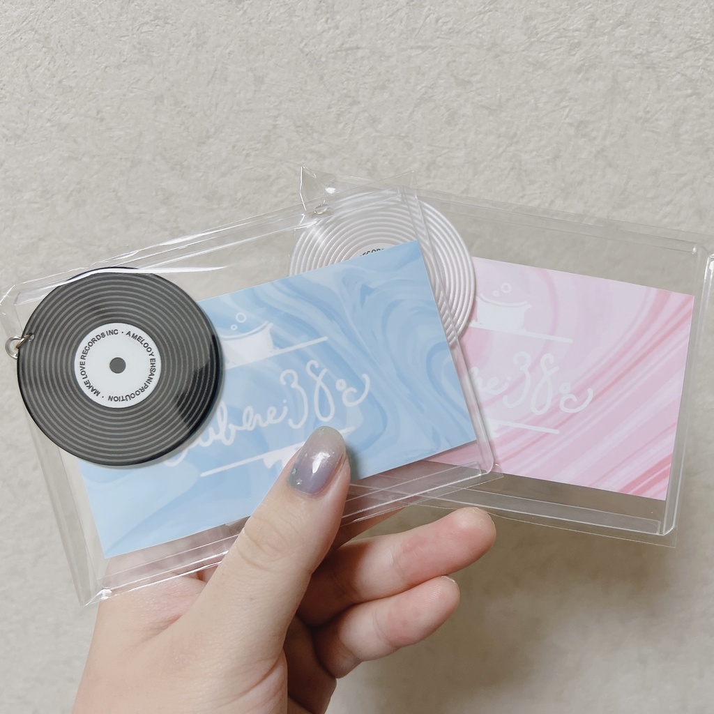 レコードロゴキーホルダー