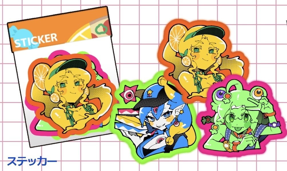 ステッカー3種セット