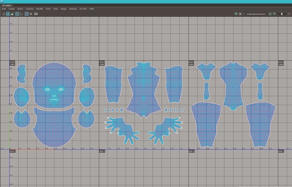 【3D素体モデル】オリジナルキャラクター
