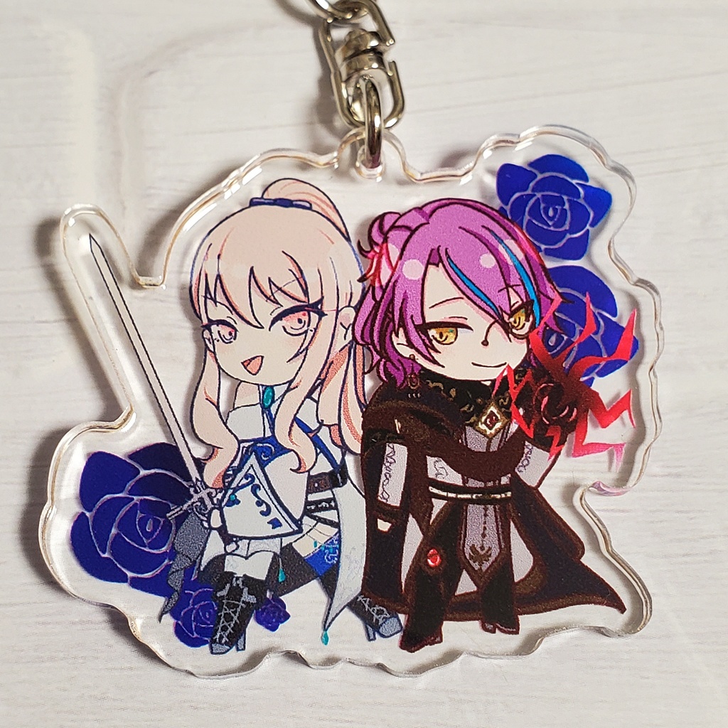 【屋上組】WD衣装アクキー