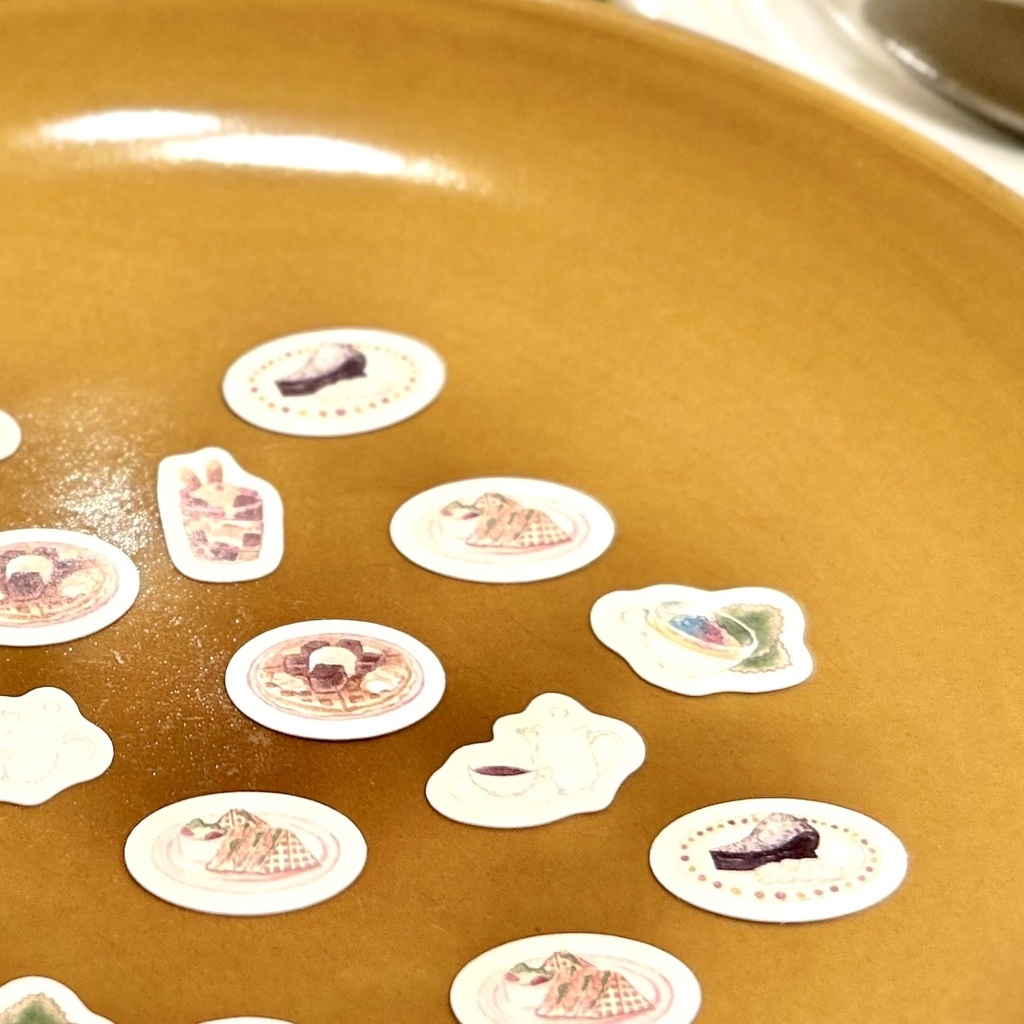 フレークシール こく~ん