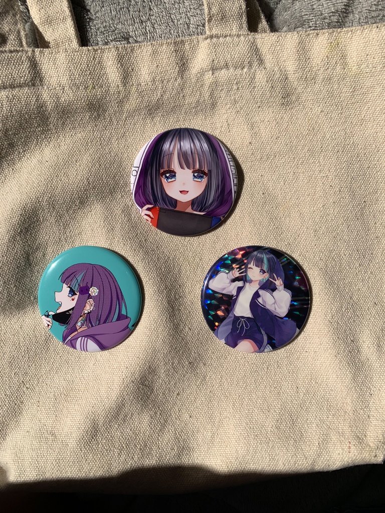 【再販】缶バッジ3種セット+シークレット