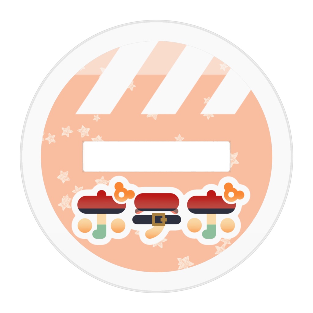 ポテポの立ち絵アクリルフィギュア