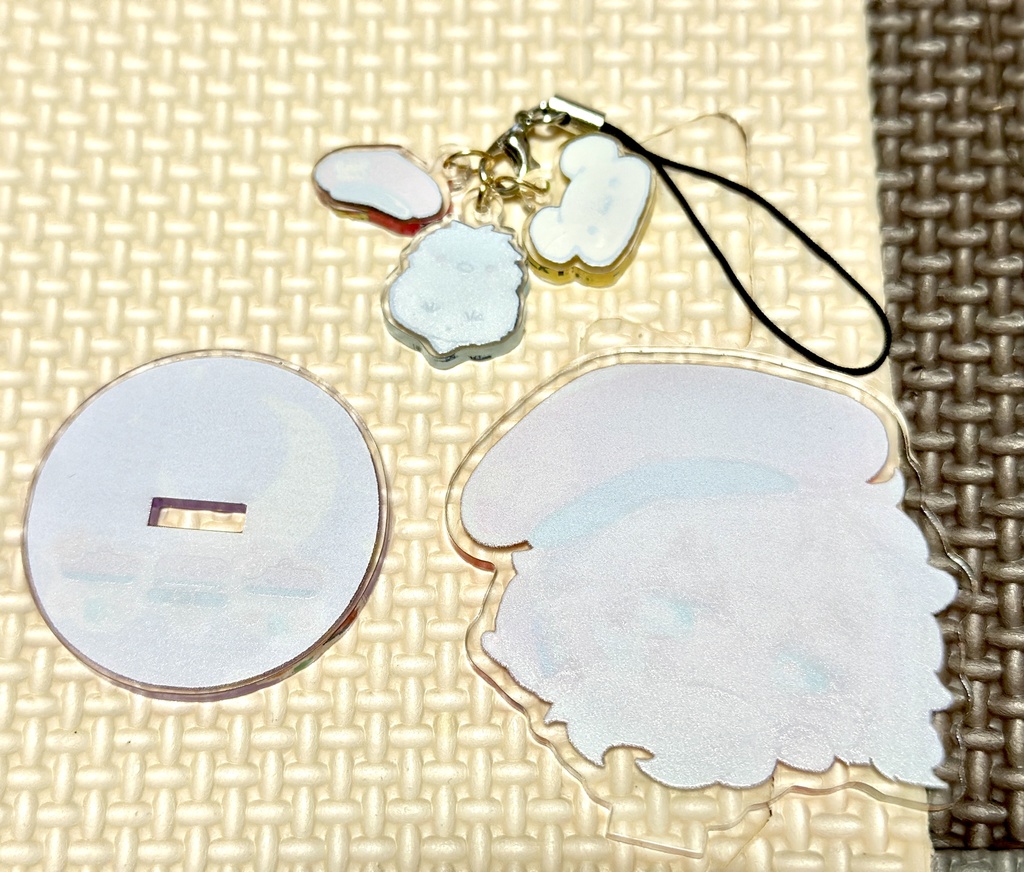 祝!ポテポ2周年記念&2歳おめでとぉ!うとうとアクリルスタンド&メンバーシップミニキーホルダー