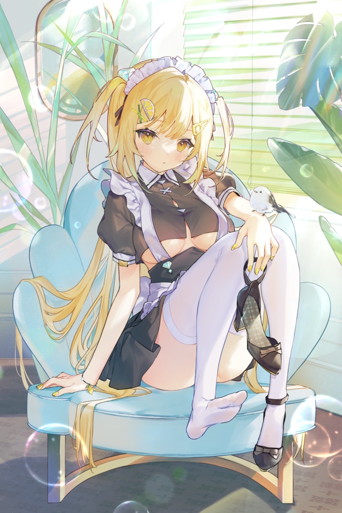 【受注終了】メイドさんB2タペストリー