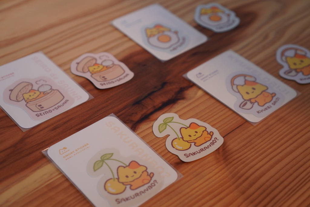 ダイカットステッカー