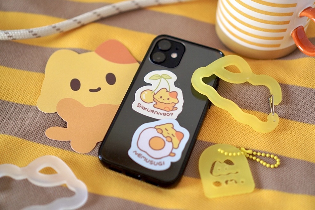 アクリルカラビナ&タグキーセット