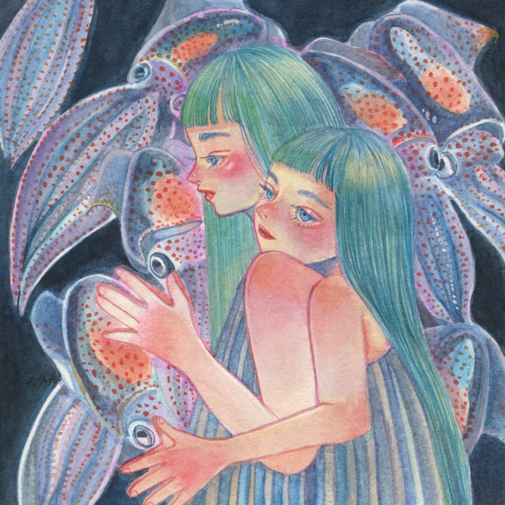 ちいさめ*額装原画