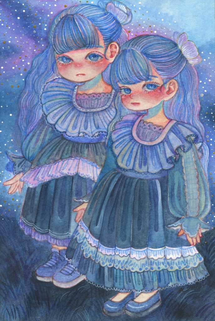 ちいさめ*額装原画