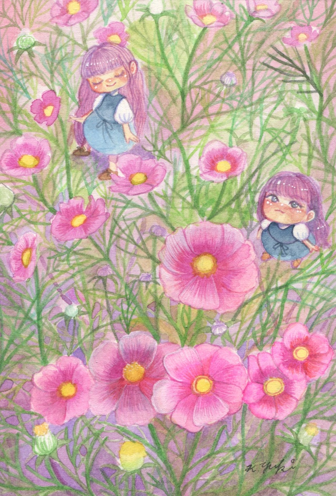 ちいさめ*額装原画