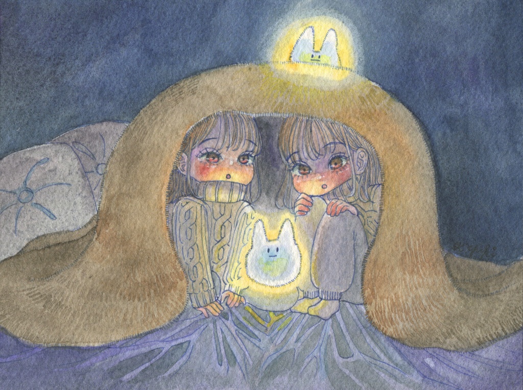 ハガキサイズ原画*フレームレス