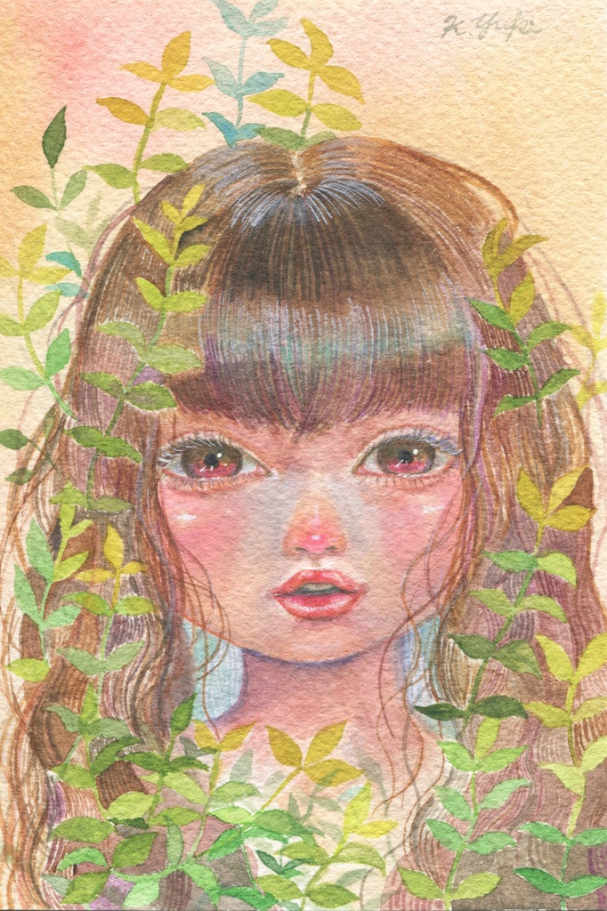 ハガキサイズ原画*フレームレス