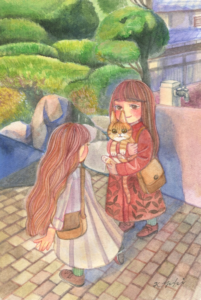 ハガキサイズ原画*フレームレス