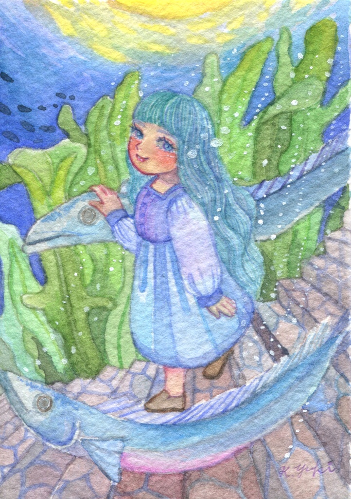 ミニ原画*カラー