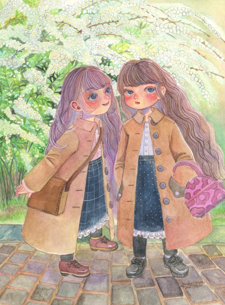 春のこすれる音がする