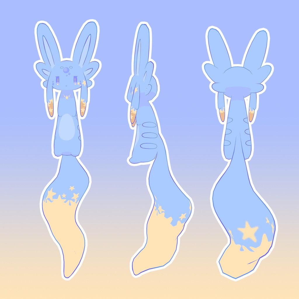 【無料】【ムルル専用】太陽/星モチーフテクスチャ