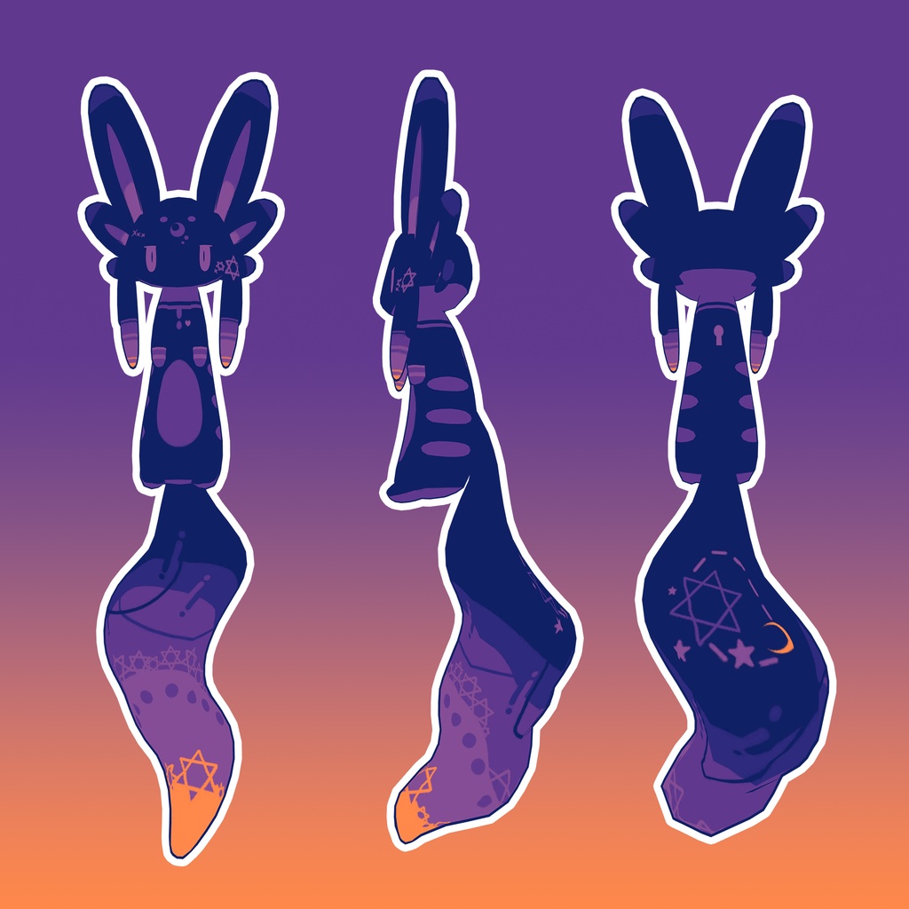 【無料】【ムルル専用】夜明けの魔法使いイメージ テクスチャ