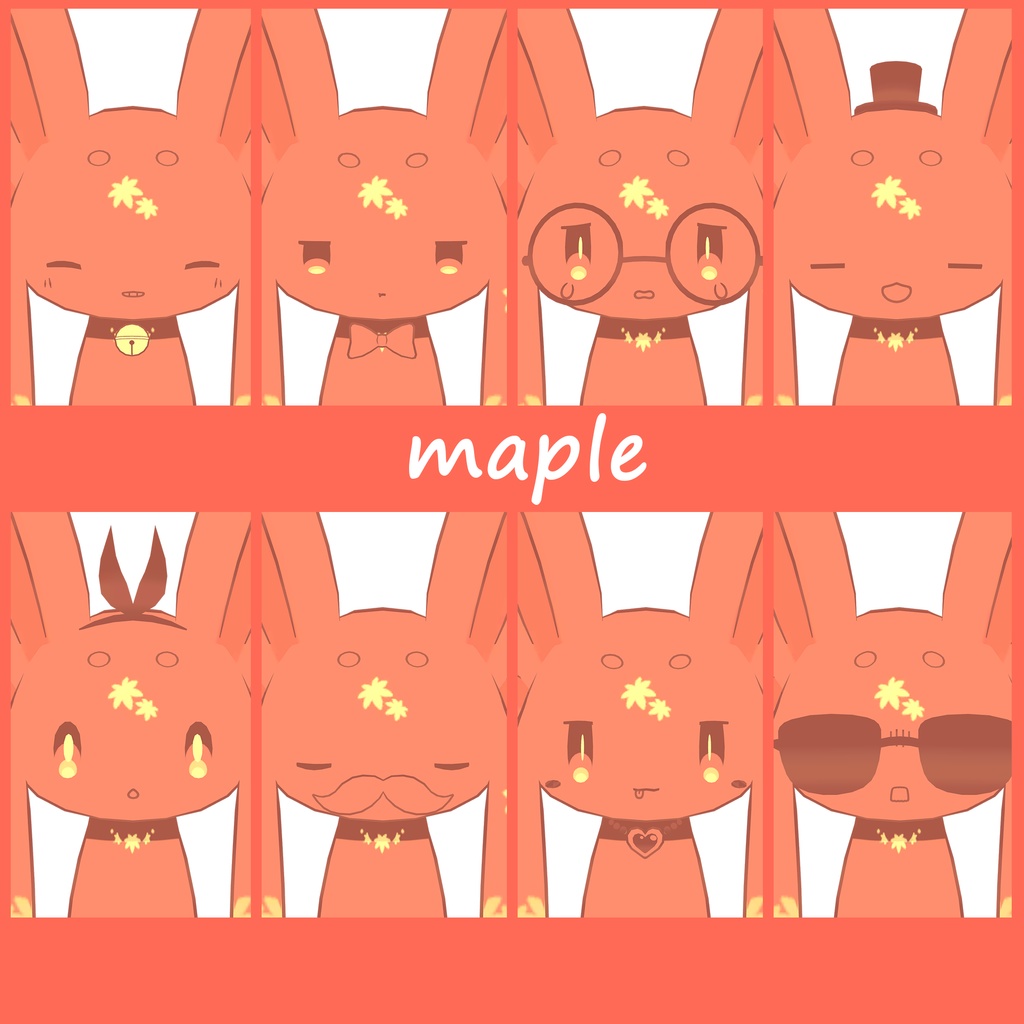 【ムルル専用】紅葉/銀杏モチーフテクスチャ