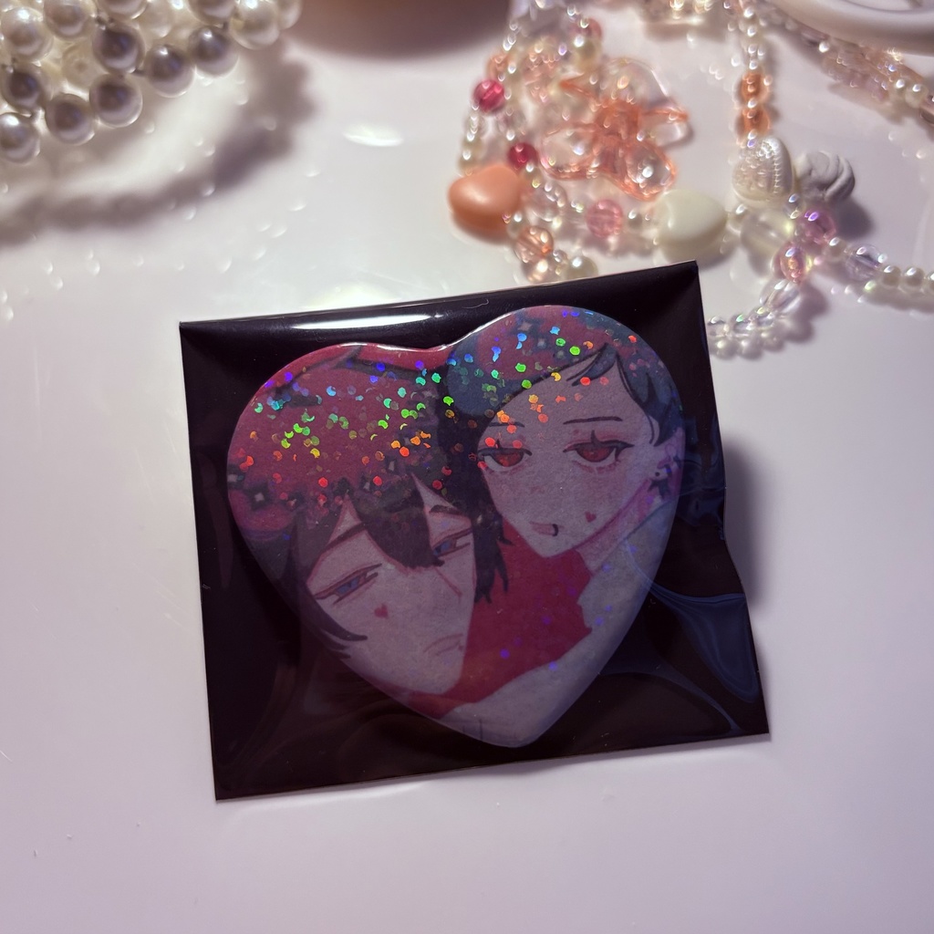 【缶バッチ】山田と東先輩