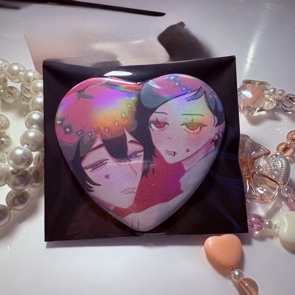 【缶バッチ】山田と東先輩